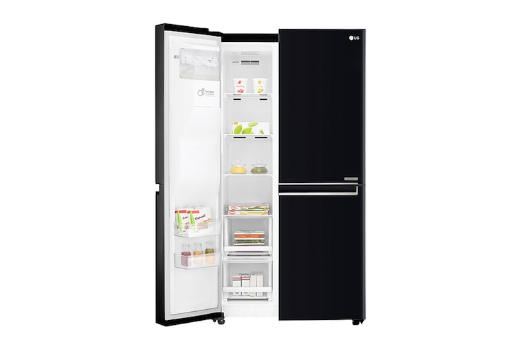 LG Smart Refrigerator with Large Capacity and Non Plumbed Water, GSL761WBXV