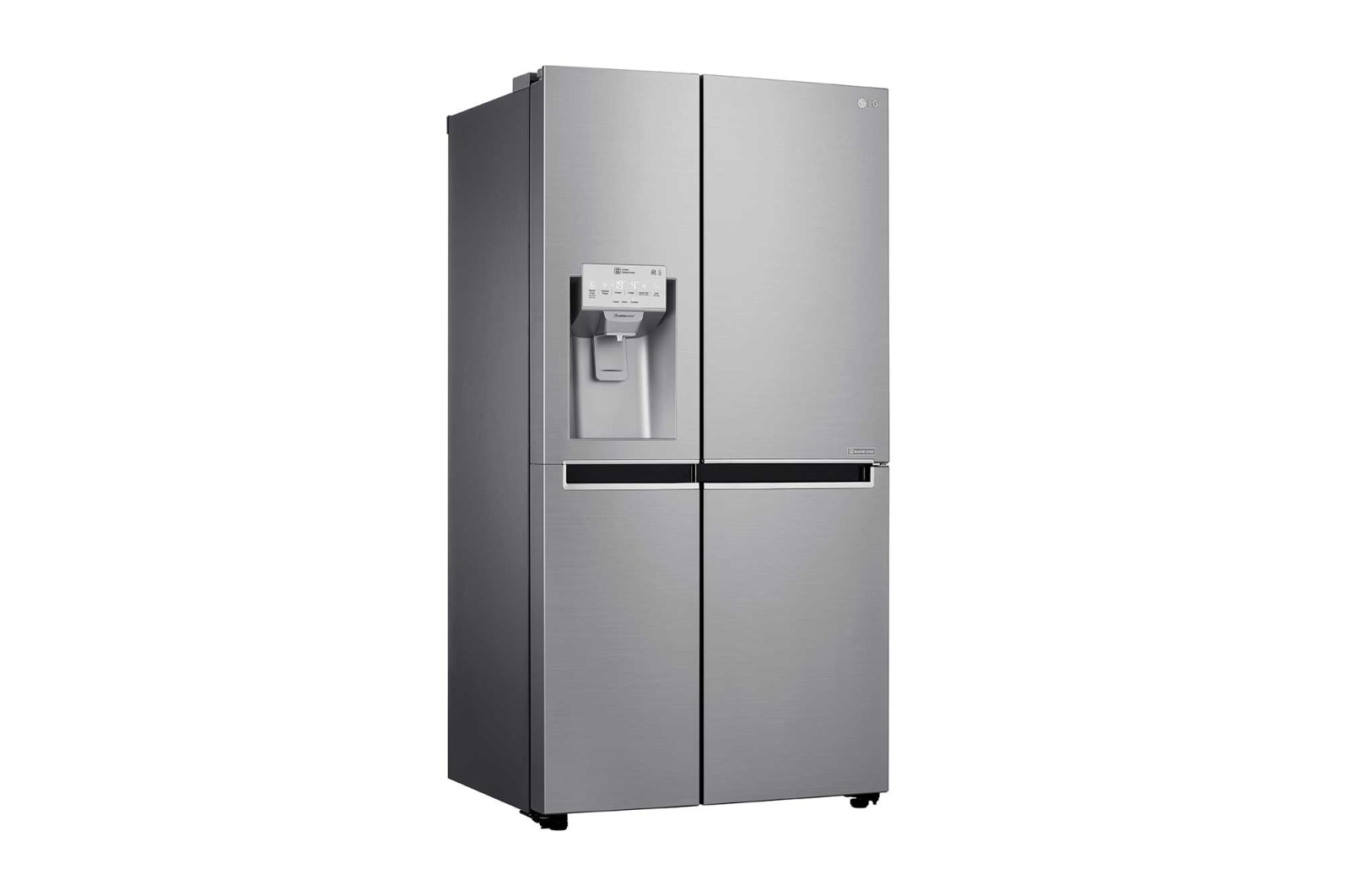 LG Inverter Linear Compressor™ GSL960PZBV American Style Fridge Freezer , 601L, Shiny Steel, GSL960PZBV