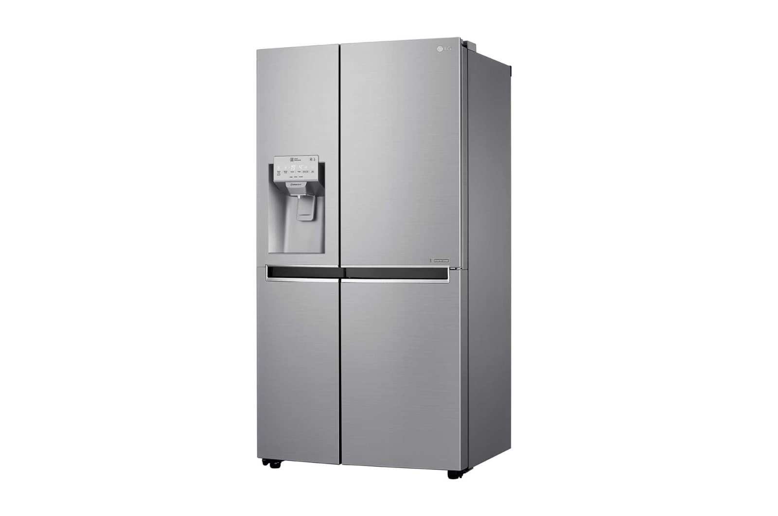 LG Inverter Linear Compressor™ GSL960PZBV American Style Fridge Freezer , 601L, Shiny Steel, GSL960PZBV