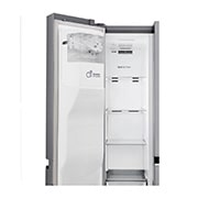 LG DoorCooling+™ GSL960PZJV American Style Fridge Freezer , 625L, Shiny Steel  - F, GSL960PZJV