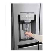 LG DoorCooling+™ GSL960PZJV American Style Fridge Freezer , 625L, Shiny Steel  - F, GSL960PZJV