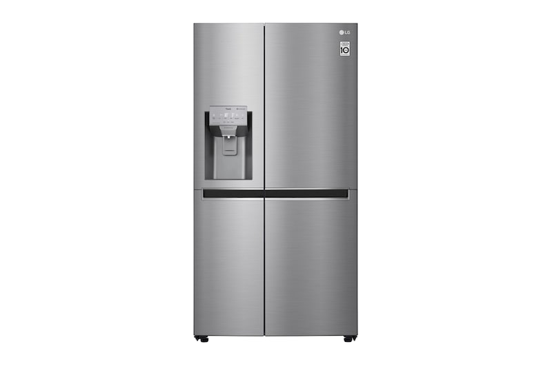 LG DoorCooling+™ GSL960PZJV American Style Fridge Freezer , 625L, Shiny Steel  - F, GSL960PZJV