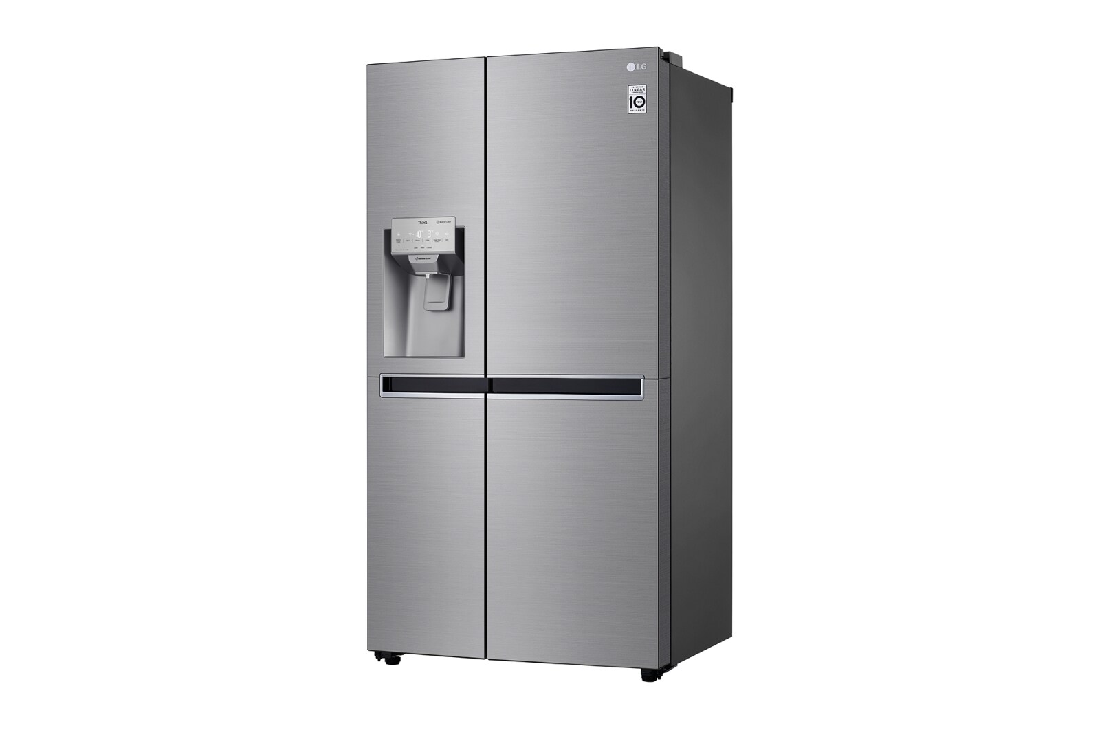 LG DoorCooling+™ GSL960PZJV American Style Fridge Freezer , 625L, Shiny Steel  - F, GSL960PZJV