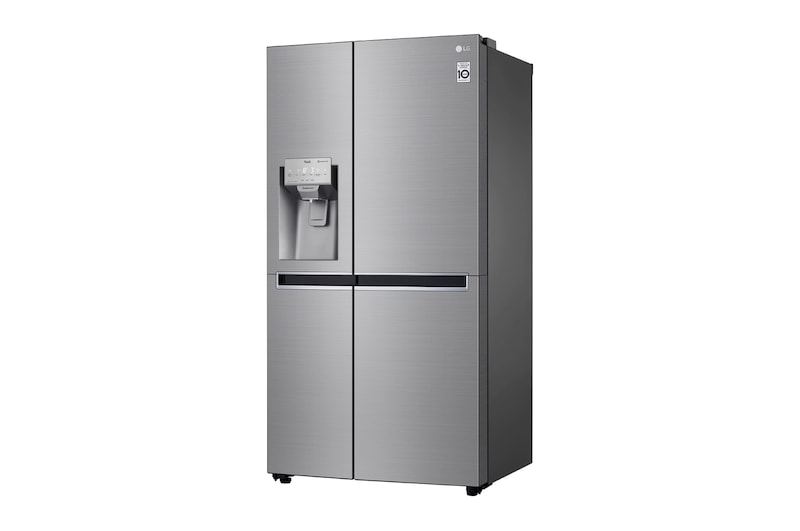 LG DoorCooling+™ GSL960PZJV American Style Fridge Freezer , 625L, Shiny Steel  - F, GSL960PZJV