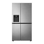 LG Water & Ice Dispenser | Total No Frost (Frost Free) | American Fridge Freezer | 635L | GSLA80PZLF | Shiny Steel, GSLA80PZLF