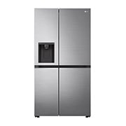 LG Water & Ice Dispenser | Total No Frost (Frost Free) | American Fridge Freezer | 635L | GSLA81PZLF | Shiny Steel, GSLA81PZLF