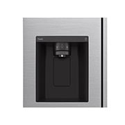 LG 635L American Style Fridge Freezer Shiny Steel Water & Ice Dispenser, GSLA81PZLF