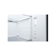 LG Water & Ice Dispenser | Total No Frost (Frost Free) | American Fridge Freezer | 635L | GSLA81PZLF | Shiny Steel, GSLA81PZLF