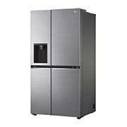 LG Water & Ice Dispenser | Total No Frost (Frost Free) | American Fridge Freezer | 635L | GSLA81PZLF | Shiny Steel, GSLA81PZLF