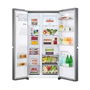 LG 635L American Style Fridge Freezer Dark Graphite Water & Ice Dispenser, GSLD50DSXM