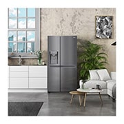 LG Water & Ice Dispenser | Total No Frost (Frost Free) | American Fridge Freezer | 635L | GSLD50DSXM | Dark Graphite, GSLD50DSXM