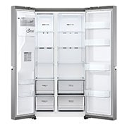 Front both door open without food