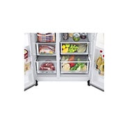 Shelfs with Food perspective view
