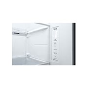 LG Water & Ice Dispenser | Total No Frost (Frost Free) | American Fridge Freezer | 635L | GSLD81PZRF | Shiny Steel, GSLD81PZRF