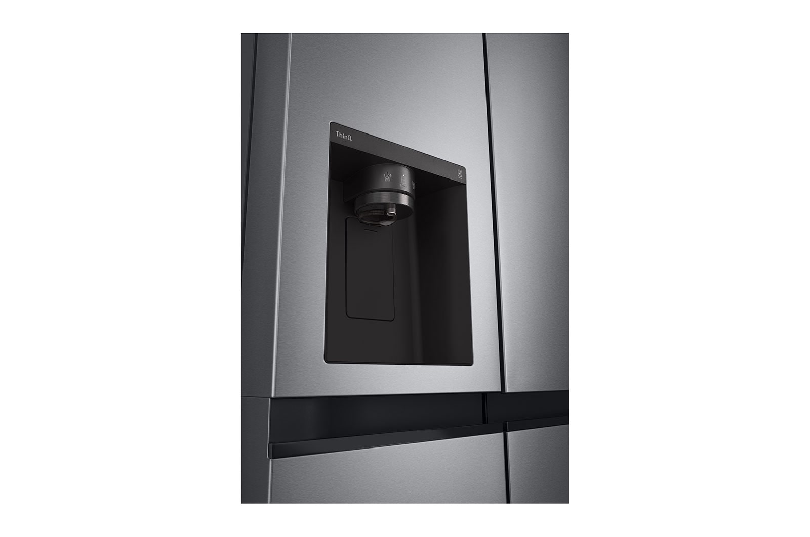 LG 635L American Style Fridge Freezer Dark Graphite Water & Ice Dispenser, GSLV50DSXM