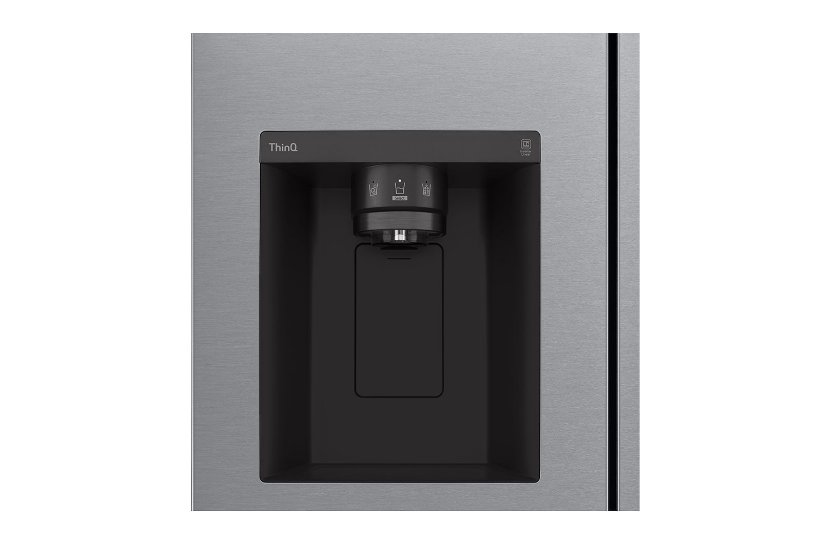 LG 635L American Style Fridge Freezer Dark Graphite Water & Ice Dispenser, GSLV50DSXM