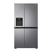 Front view of 635L American Style Fridge Freezer Dark Graphite Water & Ice Dispenser(GSLV50DSXM)