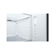 LG 635L American Style Fridge Freezer Dark Graphite Water & Ice Dispenser, GSLV50DSXM