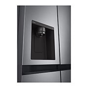 LG 635L American Style Fridge Freezer Dark Graphite Water & Ice Dispenser, GSLV50DSXM