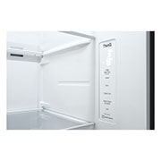 LG 635L American Style Fridge Freezer Matte Black Water & Ice Dispenser, GSLV70MCTF