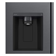 LG 635L American Style Fridge Freezer Matte Black Water & Ice Dispenser, GSLV70MCTF