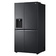 LG 635L American Style Fridge Freezer Matte Black Water & Ice Dispenser, GSLV70MCTF