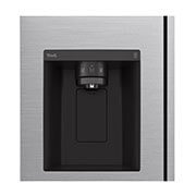 LG 635L Water & Ice Dispenser American Fridge Freezer, Shiny Steel, GSLV70PZTF
