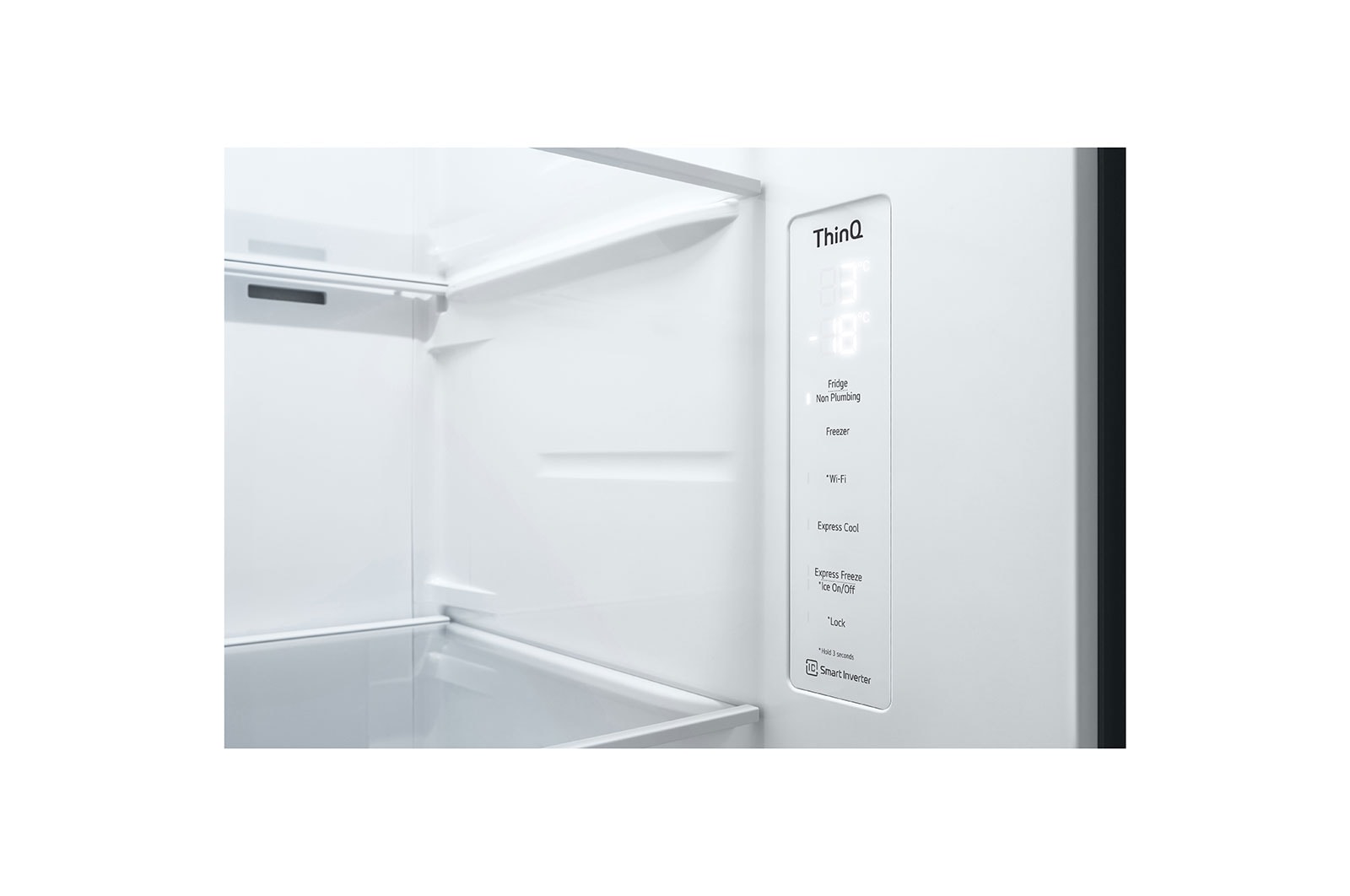 LG 635L American Style Fridge Freezer Matte Black Water & Ice Dispenser, GSLV71MCTF