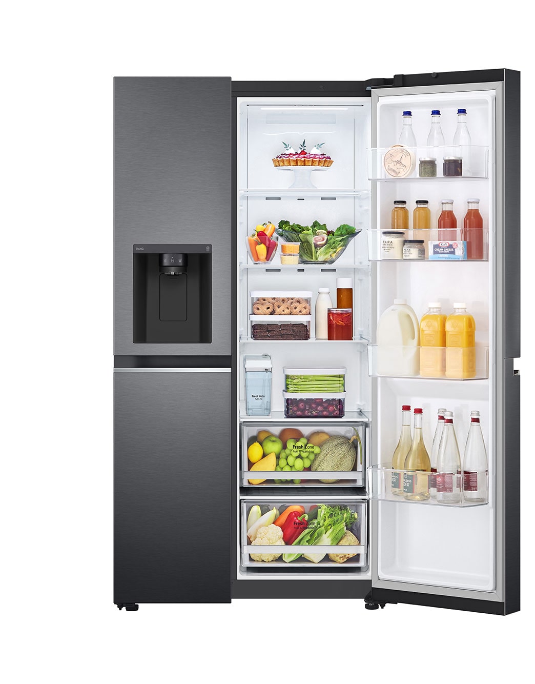 635L Smart American Fridge Freezer GSLV71MCTF LG UK