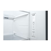 LG 635L American Style Fridge Freezer Matte Black Water & Ice Dispenser, GSLV71MCTF