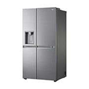 LG 635L American Style Fridge Freezer Shiny Steel Water & Ice Dispenser, GSLV91PZAE