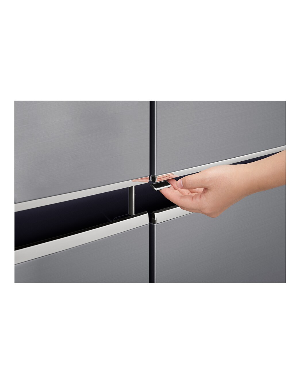 GSM760PZXZ Smart Refrigerator with Door-in-Door | LG UK