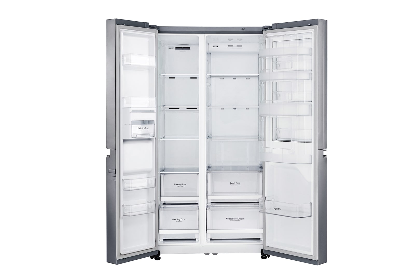 LG Smart Refrigerator with Door-in-Door and Inverter Linear Compressor , GSM760PZXZ