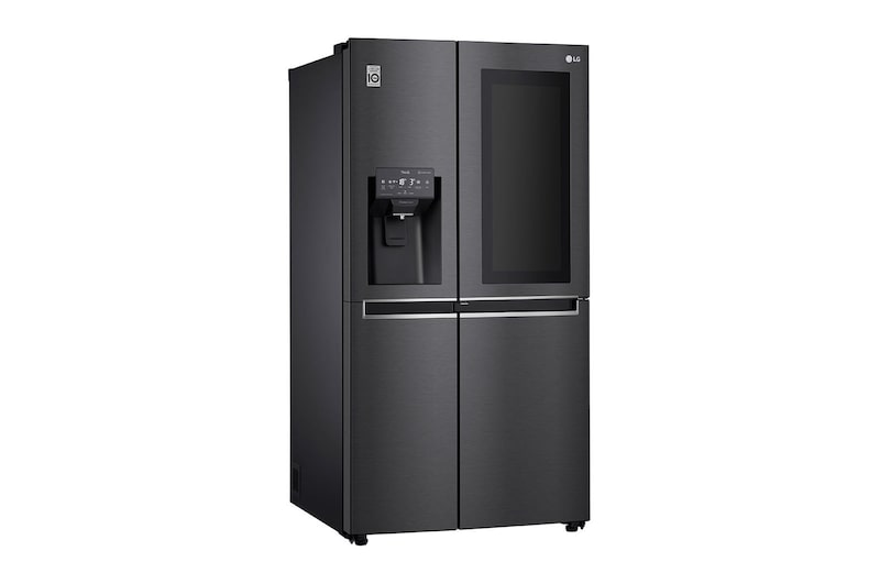 LG InstaView Door-in-Door™ GSX960MCCZ American style Fridge Freezer,  625L, Matte Black - F, GSX960MCCZ