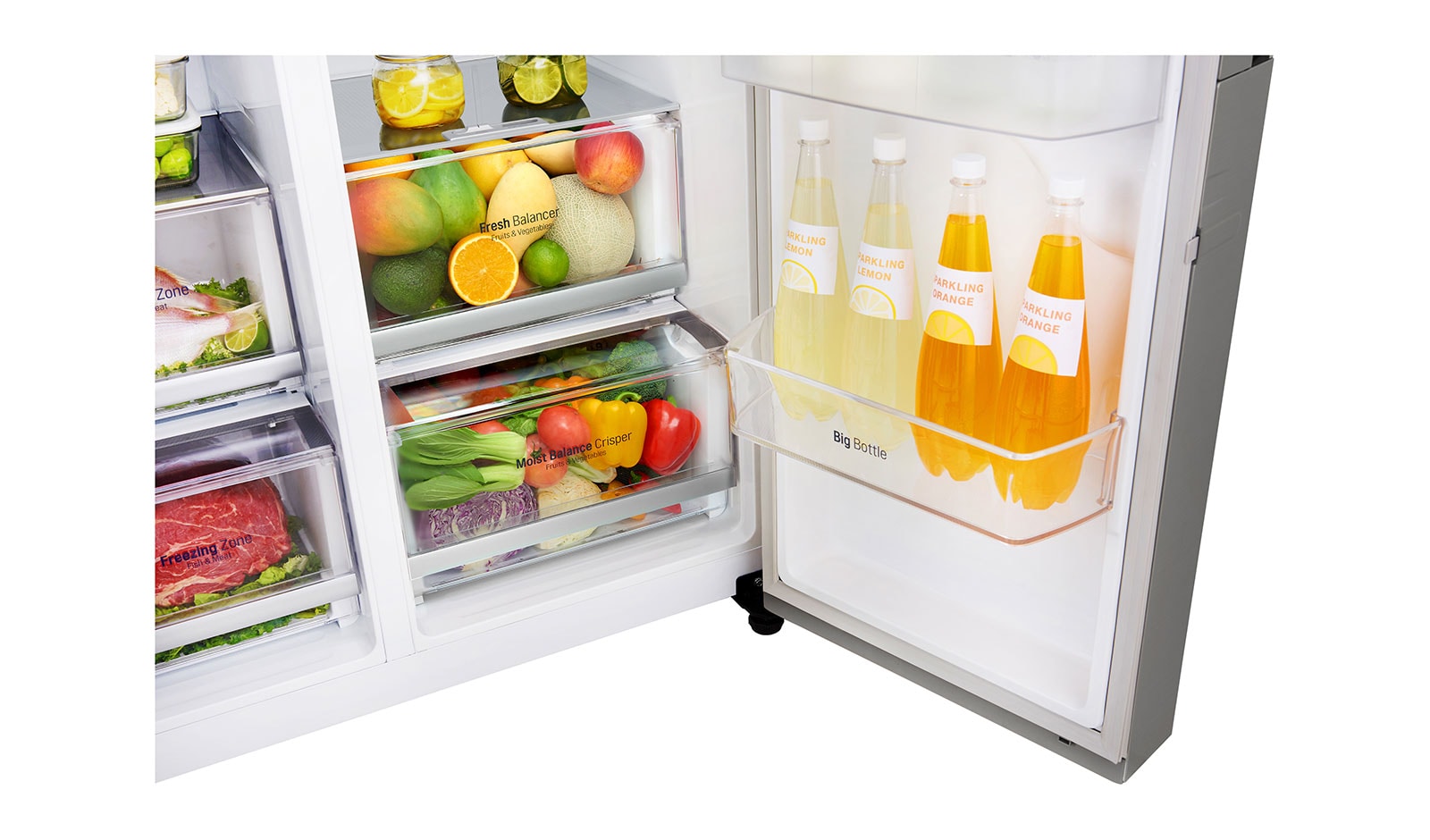 LG InstaView Door-in-Door™ Smart Refrigerater with Plumbed Water, GSX960NSAZ