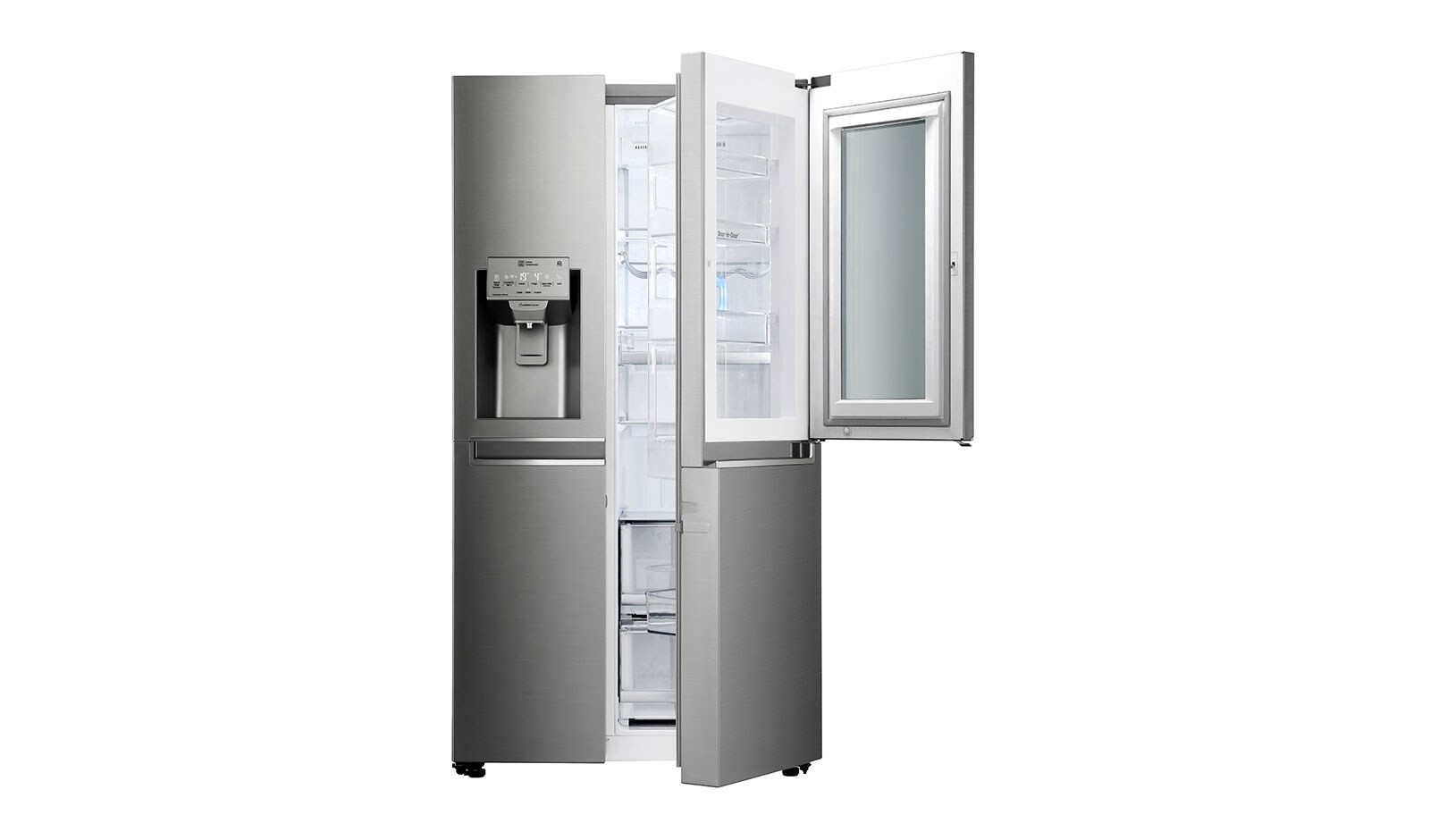 LG InstaView Door-in-Door™ Smart Refrigerater with Plumbed Water, GSX960NSAZ