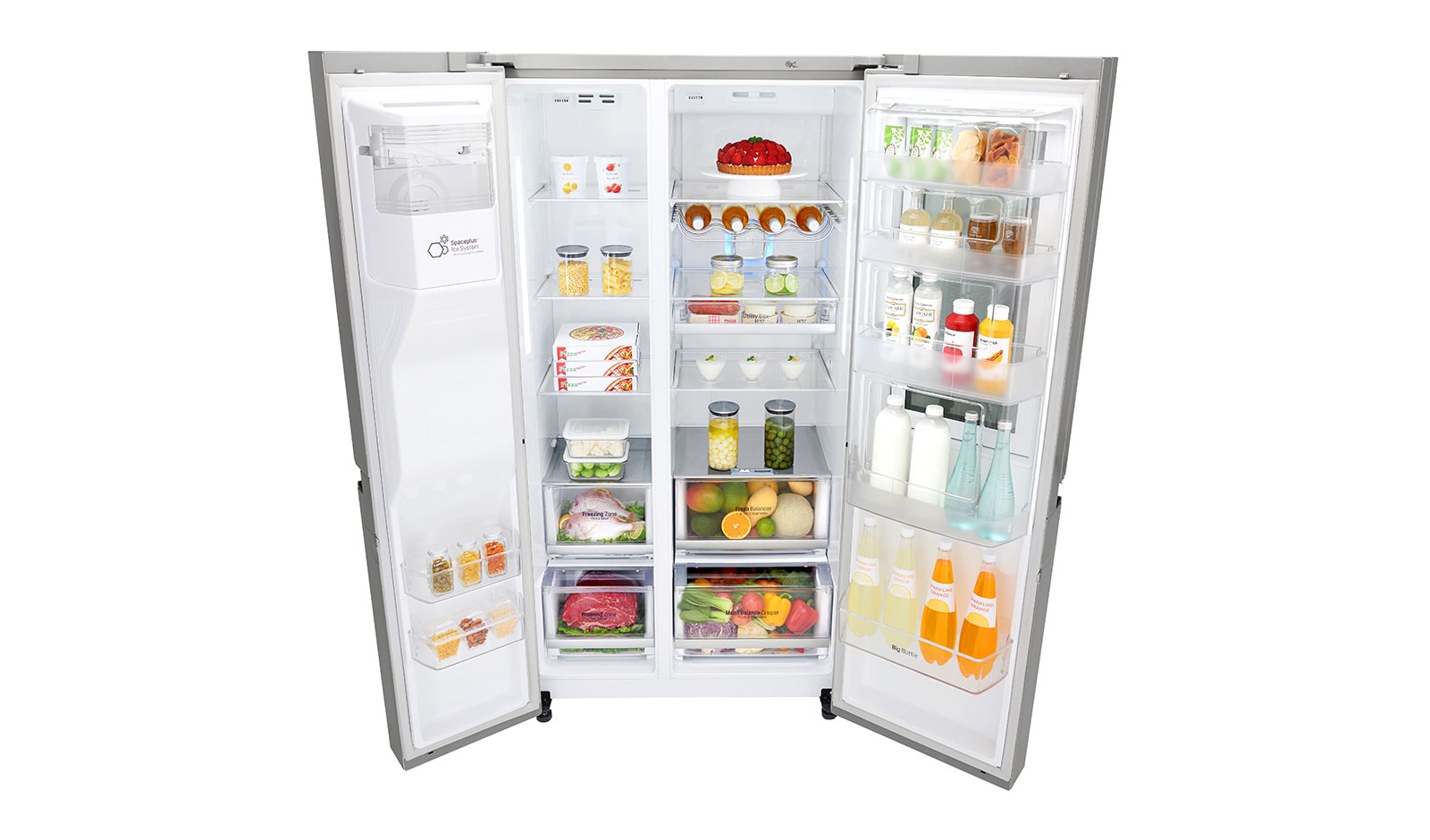 LG InstaView Door-in-Door™ Smart Refrigerater with Plumbed Water, GSX960NSAZ