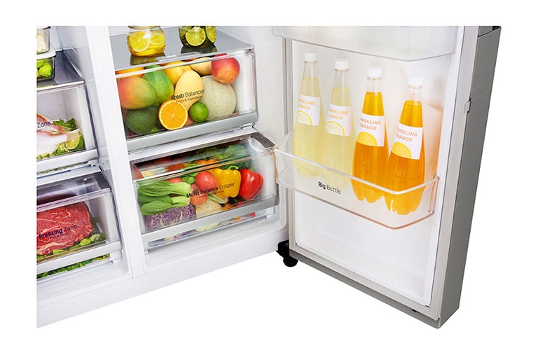 LG InstaView Door-in-Door™ Smart Refrigerater with Plumbed Water, GSX960NSAZ
