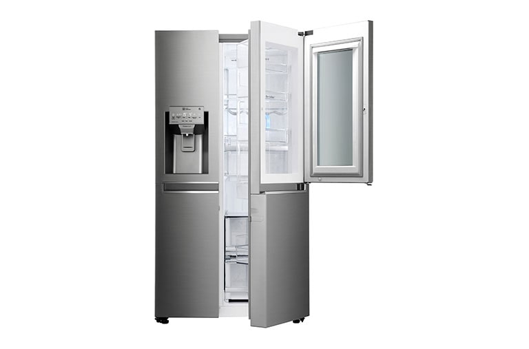 LG InstaView Door-in-Door™ Smart Refrigerater with Plumbed Water, GSX960NSAZ