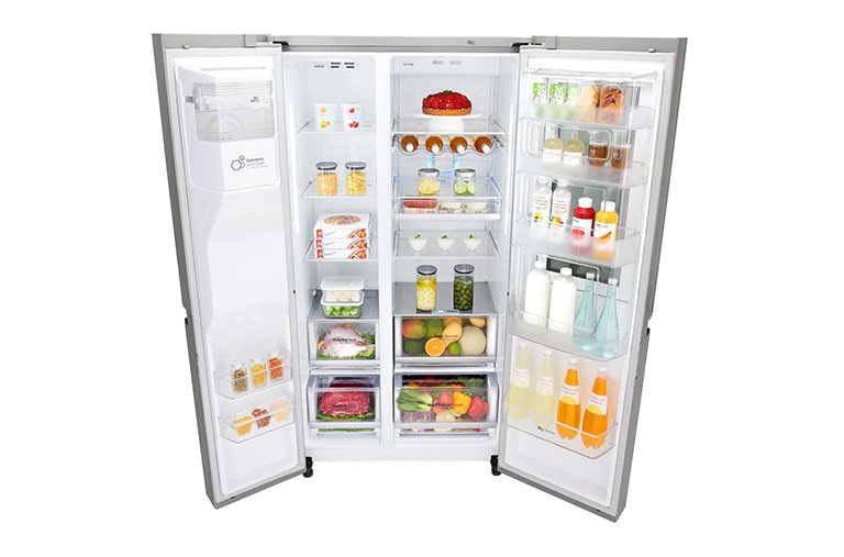 LG InstaView Door-in-Door™ Smart Refrigerater with Plumbed Water, GSX960NSAZ