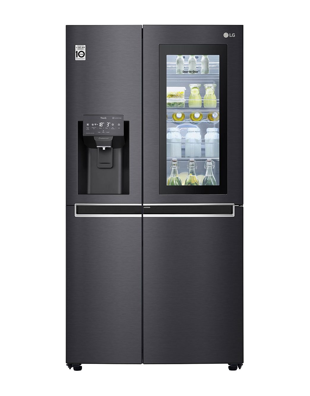 American Fridge Freezer : Matte Black | GSX961MCCZ | LG UK