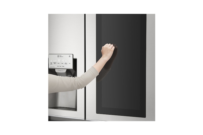 LG InstaView Door-in-Door™ GSX961NSVZ American style Fridge Freezer, 625L, Premium Steel -F, GSX961NSVZ