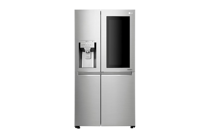 LG InstaView Door-in-Door™ GSX961NSVZ American style Fridge Freezer, 625L, Premium Steel -F, GSX961NSVZ