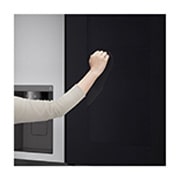 LG 635L InstaView™ American Style Fridge Freezer Shiny Steel Total No Frost, GSXV80PZLE