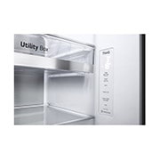 LG InstaView Door-in-Door | GSXV90BSAE | American Style Fridge Freezer | 635L | WiFi connected | Stainless Steel, GSXV90BSAE