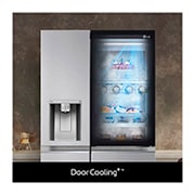 LG InstaView Door-in-Door | GSXV90BSAE | American Style Fridge Freezer | 635L | WiFi connected | Stainless Steel, GSXV90BSAE