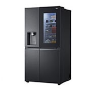 LG InstaView Door-in-Door | GSXV90MCAE | American Style Fridge Freezer | 635L | WiFi connected | Matte Black, GSXV90MCAE