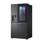 LG InstaView Door-in-Door | GSXV91MCAE | American Style Fridge Freezer | 635L | WiFi Connected | Matte Black, GSXV91MCAE