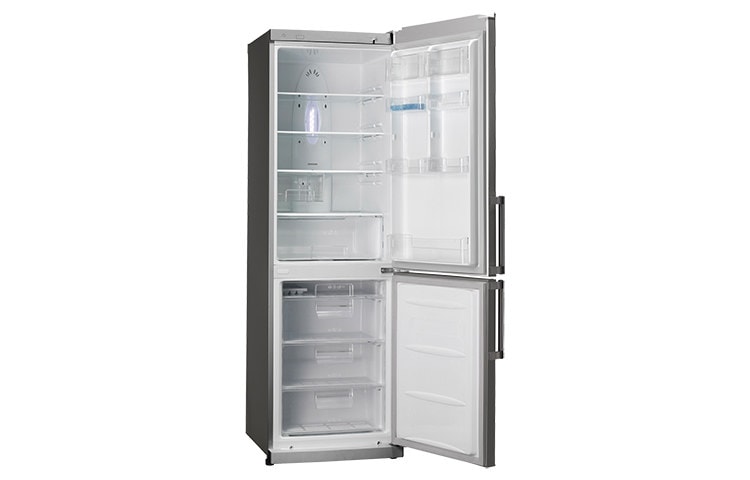LG Fridge Freezer with Gross Capacity of 322 Litres, GB3133PVJW