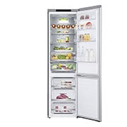 front view door open with food